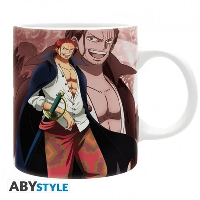 Mug One Piece 320 ml avec Shanks de face