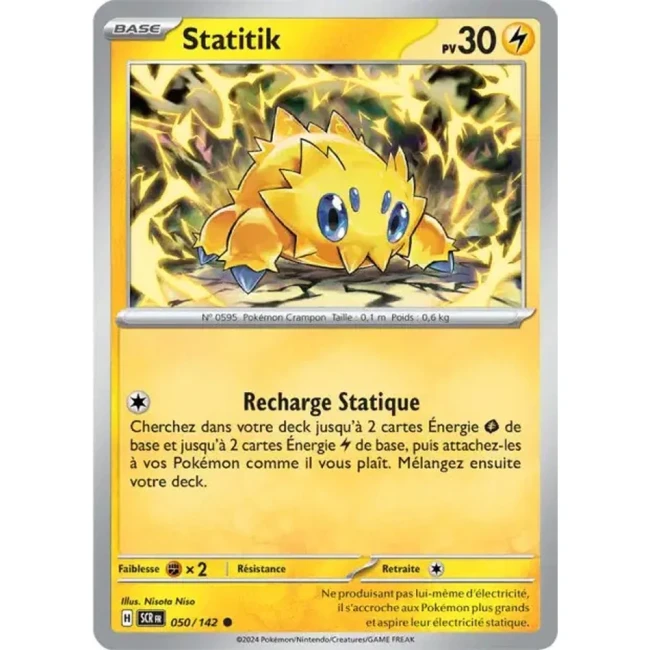 Carte Pokémon Statitik 50/142 - EV7 - Couronne Stellaire