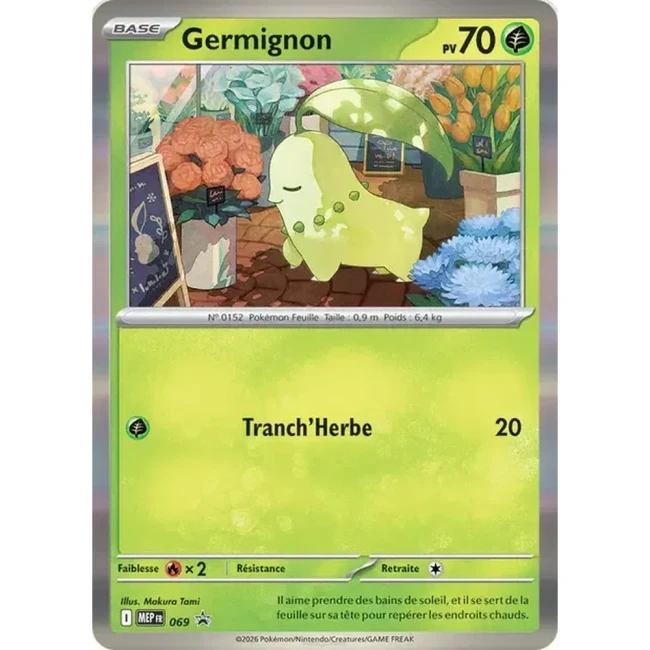 Carte Pokémon Germignon 069 - Méga évolution PROMO