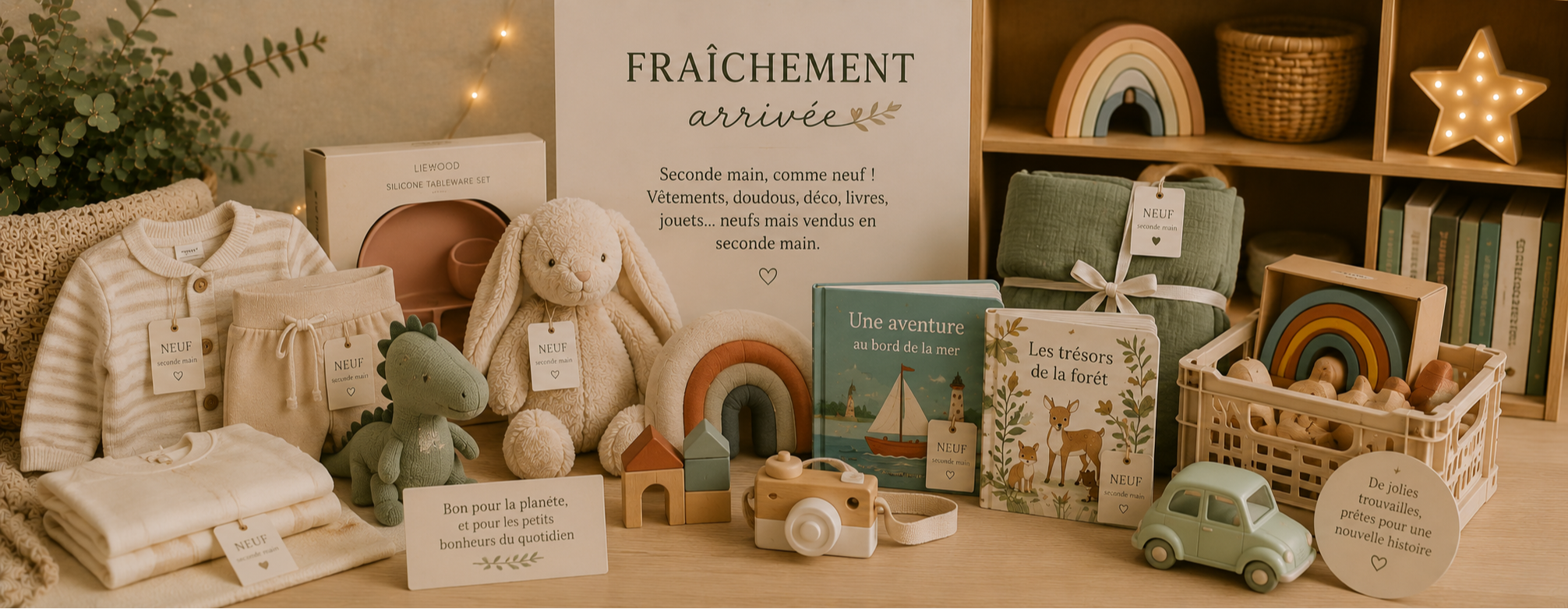 Jeux fraîchement arrivés de seconde main avec puzzles en bois, cubes et jeux d’éveil pour bébé et enfant