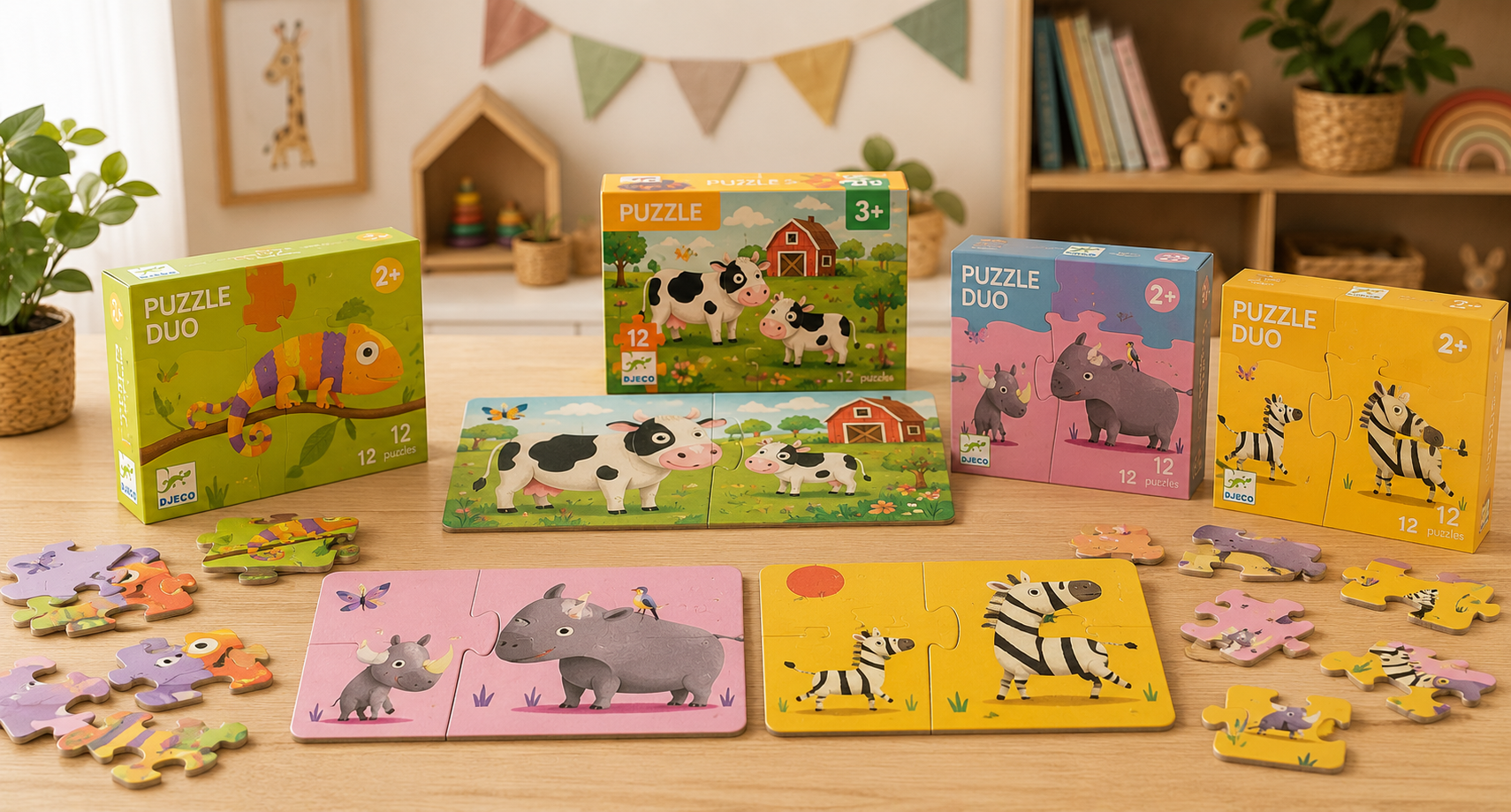 Puzzles de seconde main pour enfants dès 3 ans