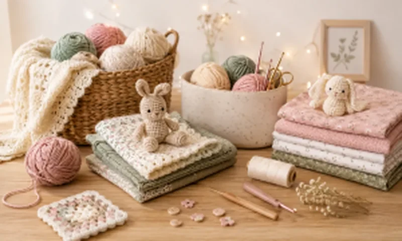 Univers crochet et couture bébé – laine, linge et créations artisanales
