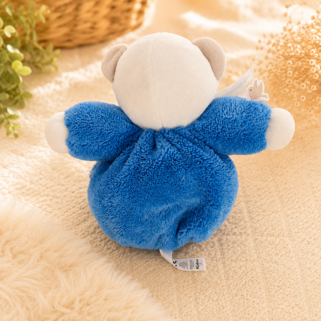 Arrière du doudou Kaloo Dos du doudou ours Kaloo avec ruban
