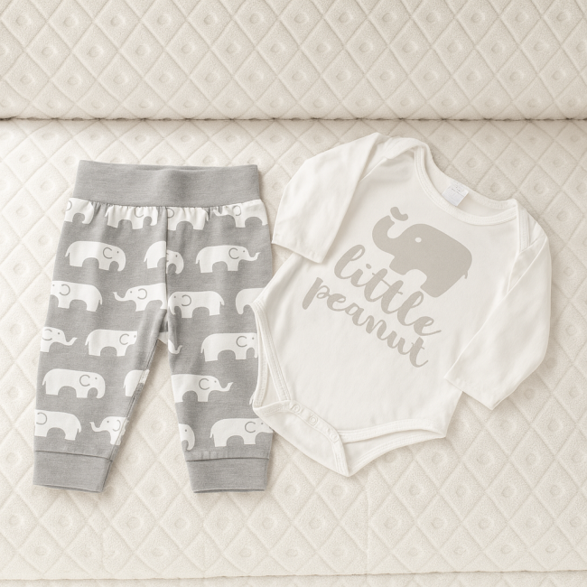 Ensemble bébé 3-6 mois avec body 