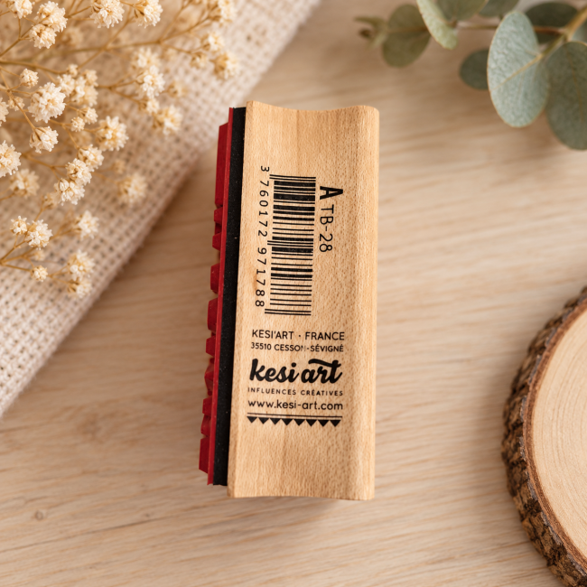 Tampons Kesi’Art en bois pour scrapbooking et loisirs créatifs