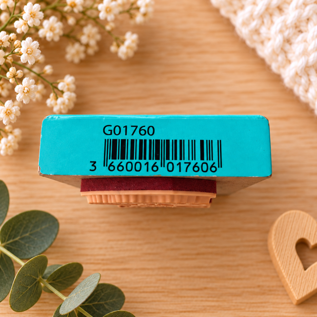 Tampon Aladine avec référence G01760 et code-barres