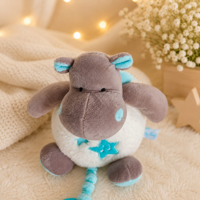 Hippopotame Baby Nat – Étiquette et marque