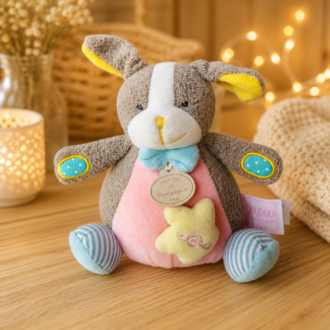 Boîte à musique lapin Doudou et Compagnie de seconde main pour bébé