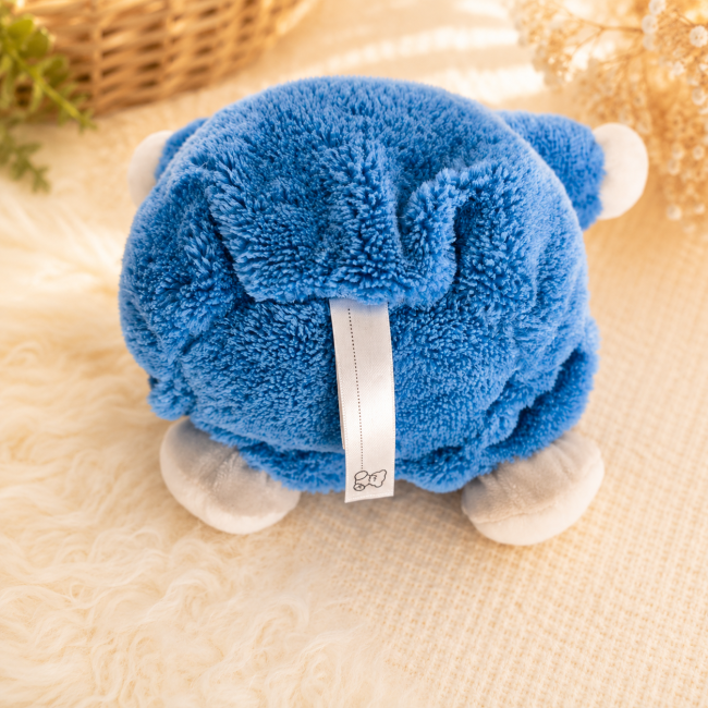 Dos du doudou Kaloo Dos du doudou ours Kaloo bleu de seconde main