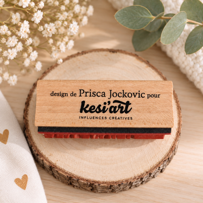 Tampon Kesi’Art en bois design de Prisca Jockovic