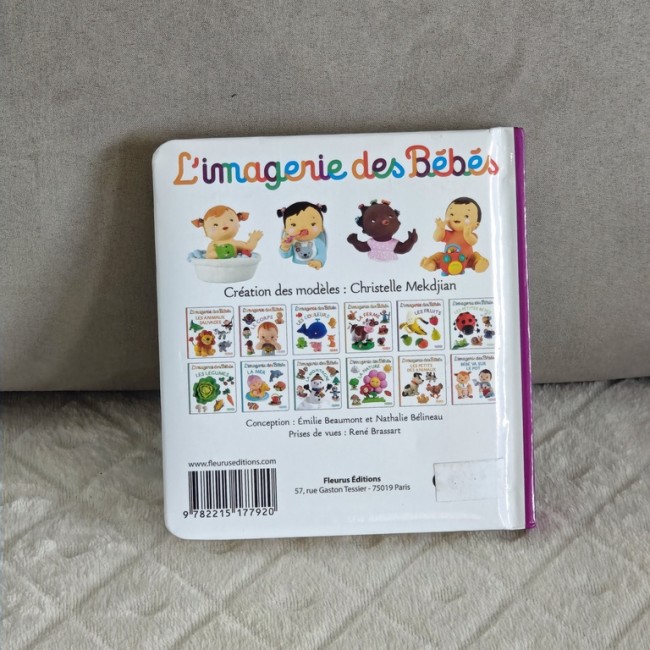 4e de couverture — Collection L'imagerie des Bébés Dernière couverture présentant la collection « L'imagerie des Bébés » et crédits éditoriaux.