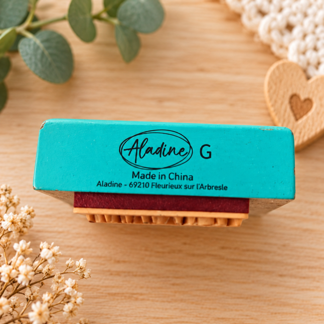 Tampon Aladine Mon Héros avec marquage de la marque