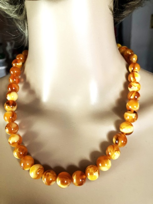 Bijou ambre, collier femme, bijoux gemme, collier ambre, ambre véritable, collier perle en ambre, collier ambre, ambre marbrée jaune orangé bijou femme bijou femme