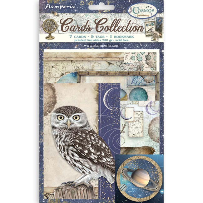 Cards Collection Stamperia - Cosmos