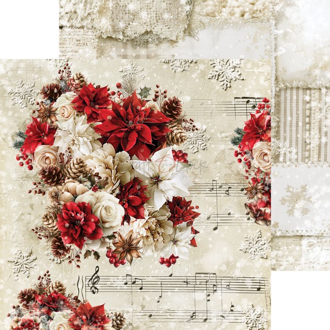 Papier scrapbooking Spirit of Christmas 15,2x15,2 cm Craft o Clock - planche 1