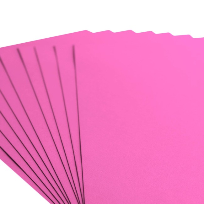 Éventail de feuilles de cardstock lisse Florence A4 Candy 036