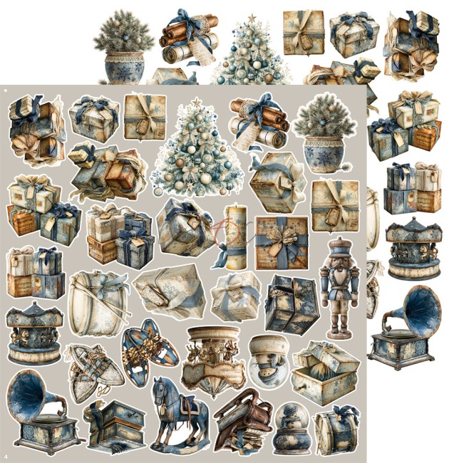 Découpes scrapbooking Snow Games Festive Craft o Clock - planche 4