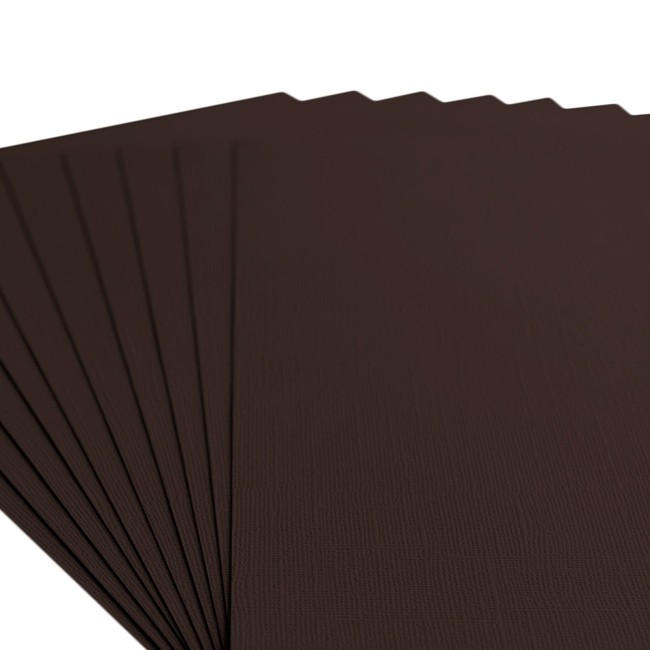 Gros plan sur le grain toilé du cardstock Florence A4 Bear 094