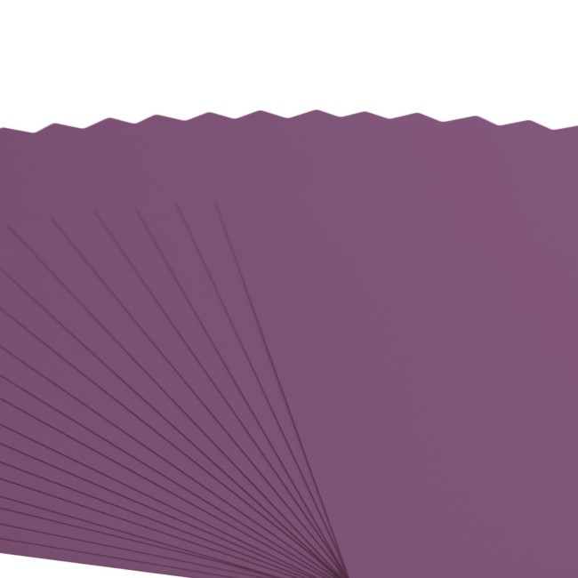 Florence • Cardstock lisse 30x30 Clematis 040 — les 20 feuilles Éventail de feuilles de cardstock lisse Florence 30x30 Clematis 040