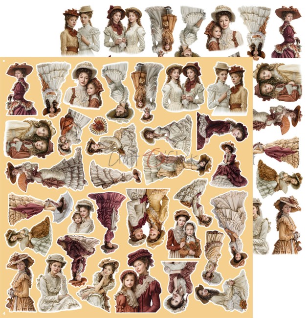 Découpes scrapbooking Shades of Nature Prestige Craft o Clock - planche 4
