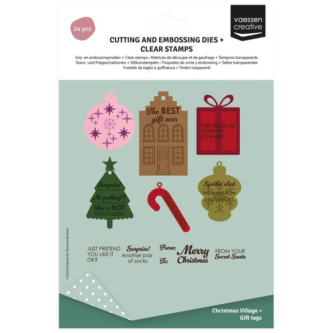 Vaessen Creative Set Tampons et Matrices Etiquettes Cadeaux Noel 24pcs 3625-0621 vue 4 Vaessen Creative Set Tampons et Matrices Etiquettes Cadeaux Noel 24pcs 3625-0621 vue 4
