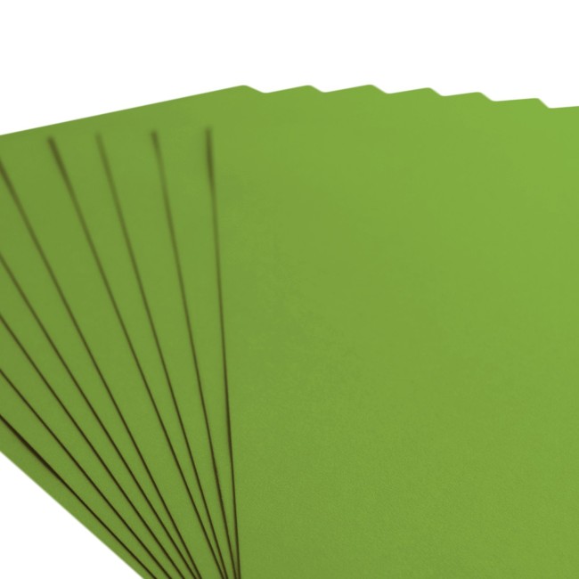 Éventail de feuilles de cardstock lisse Florence A4 Frog 074