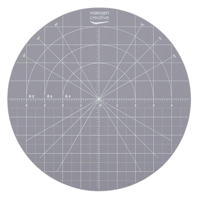 Vaessen Creative Tapis de Découpe Rond 25,3cm 2137-098 vue 2