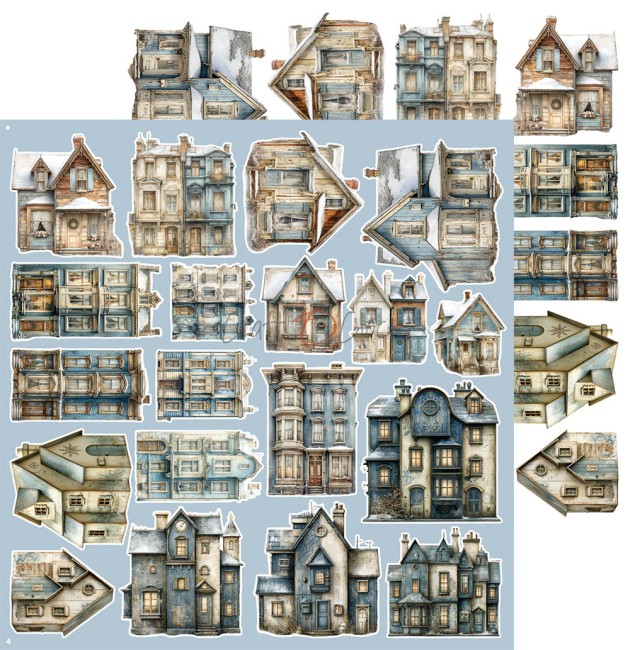 Découpes scrapbooking Snow Games Winter Craft o Clock - planche 4