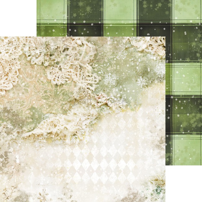 Papier scrapbooking Spirit of Christmas 20,3x20,3 cm basiques Craft o Clock - planche 4