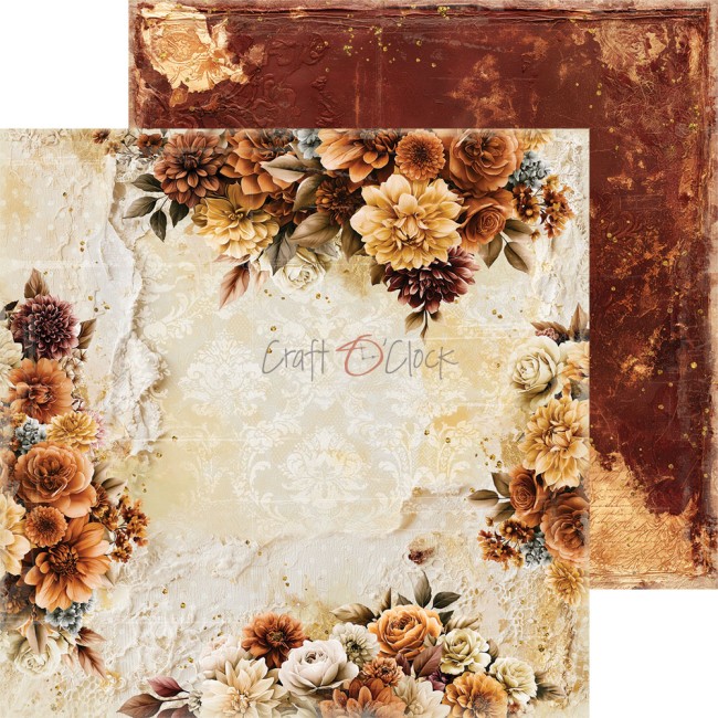 Papier scrapbooking Shades of Nature 15,2x15,2 cm Craft o Clock - planche 3