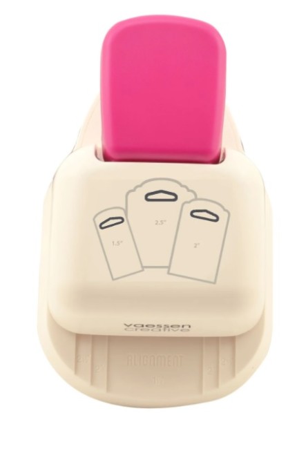 Perforatrice Rettangolare Punzonatrice Rettangolare Vaessen Creative - Per Carta E Scrapbooking, Forma 2.5 Cm Punch Fai Da Te Carta