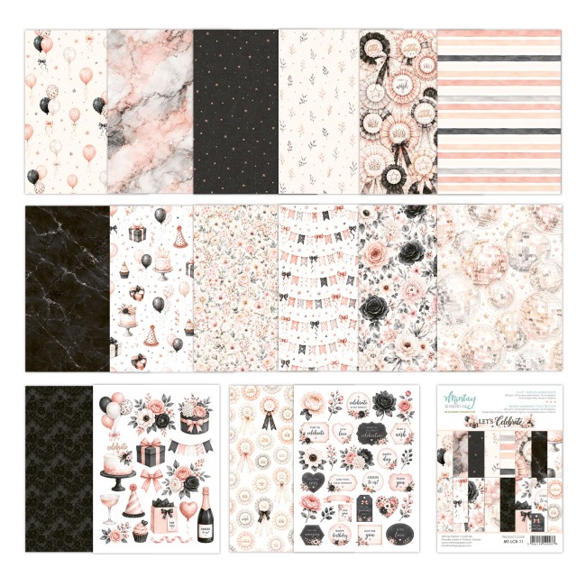 Mintay Papers Let's Celebrate papier 15.2x20.3 MT-LCB-11 vue 2