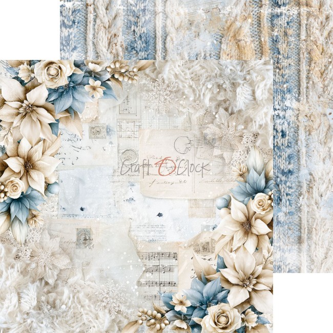 Papier scrapbooking Snow Games 20,3x20,3 cm assortiment Craft o Clock - planche 6