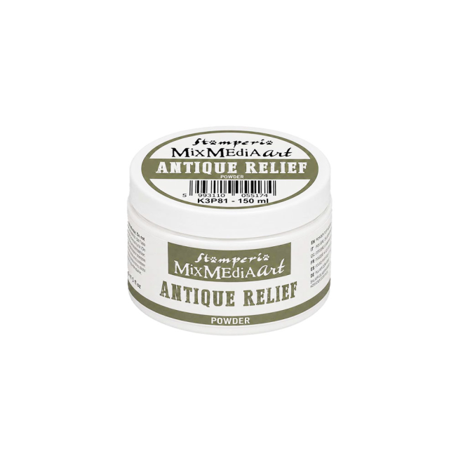 Antique Relief Powder 150ml Stamperia K3P81 Antique Relief Powder 150ml Stamperia K3P81