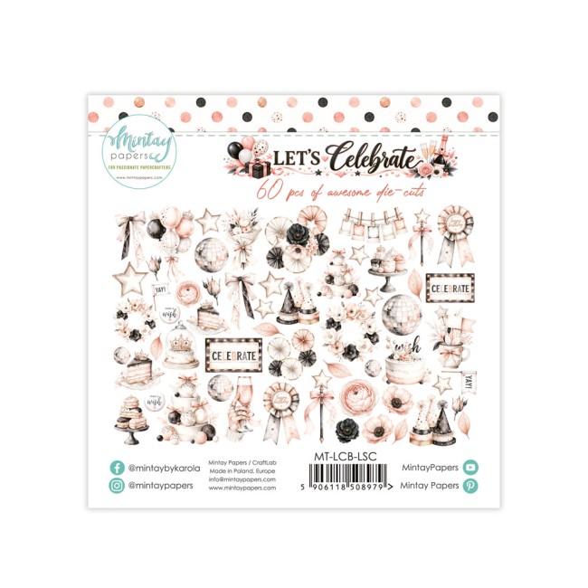 Mintay Papers Let's Celebrate die-cuts MT-LCB-LSC vue 2