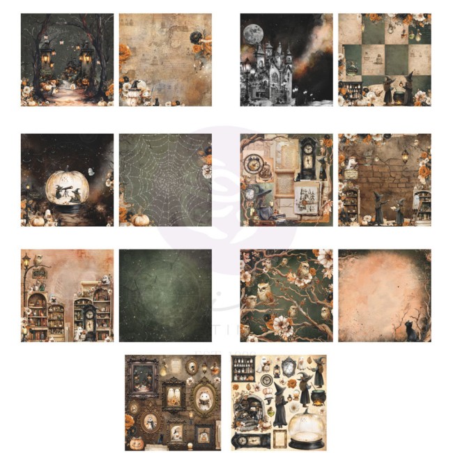Papier scrapbooking Made of Magic 30,5x30,5 cm Prima Marketing - planche 2
