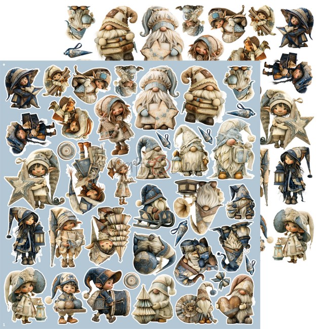Découpes scrapbooking Snow Games Mix Craft o Clock - planche 7