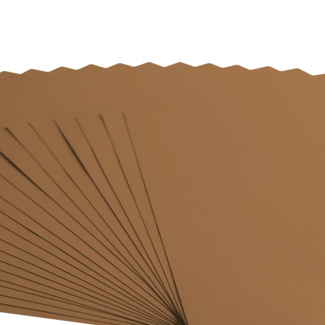 Gros plan sur le grain toilé du cardstock Florence 30x30 Lion 089