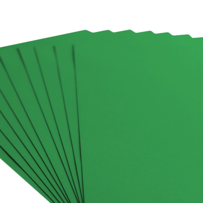 Éventail de feuilles de cardstock lisse Florence A4 Holly 076