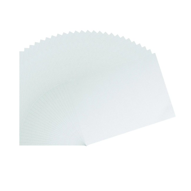 Florence • Cardstock texturé A4 Air 043 — macro du grain Gros plan sur le grain toilé du cardstock Florence A4 Air 043