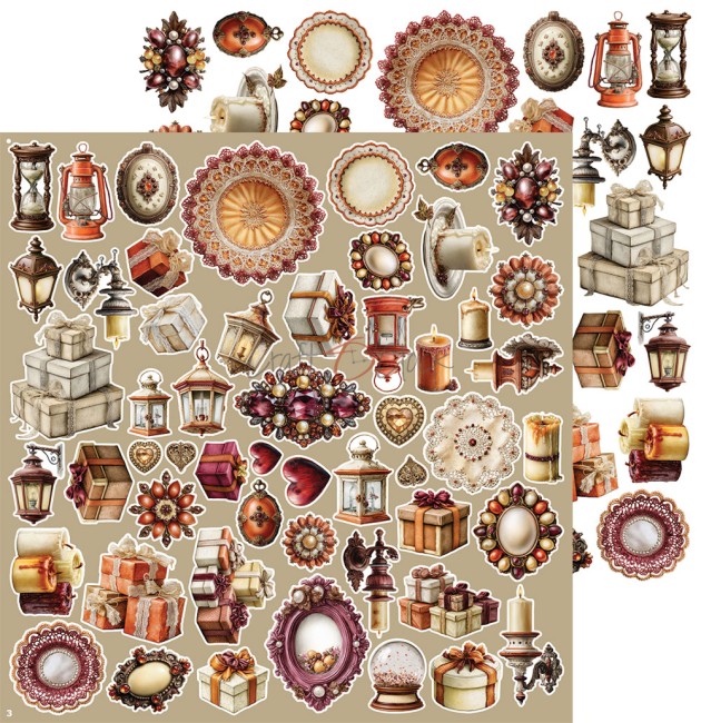 CC-C88-SON-13_04 Découpes scrapbooking Shades of Nature Mix Craft o Clock - planche 4
