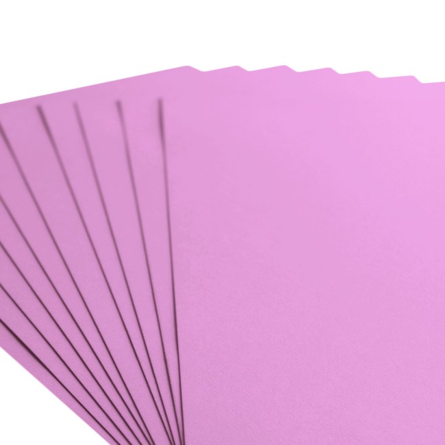 Éventail de feuilles de cardstock lisse Florence A4 Hydrangea 035