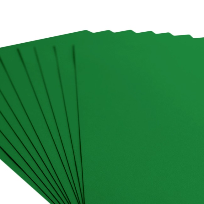 Éventail de feuilles de cardstock lisse Florence A4 Broccoli 077