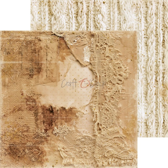 Papier scrapbooking Shades of Nature 20,3x20,3 cm basiques Craft o Clock - planche 6