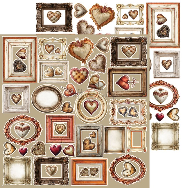Découpes scrapbooking Shades of Nature Precious Craft o Clock - planche 4