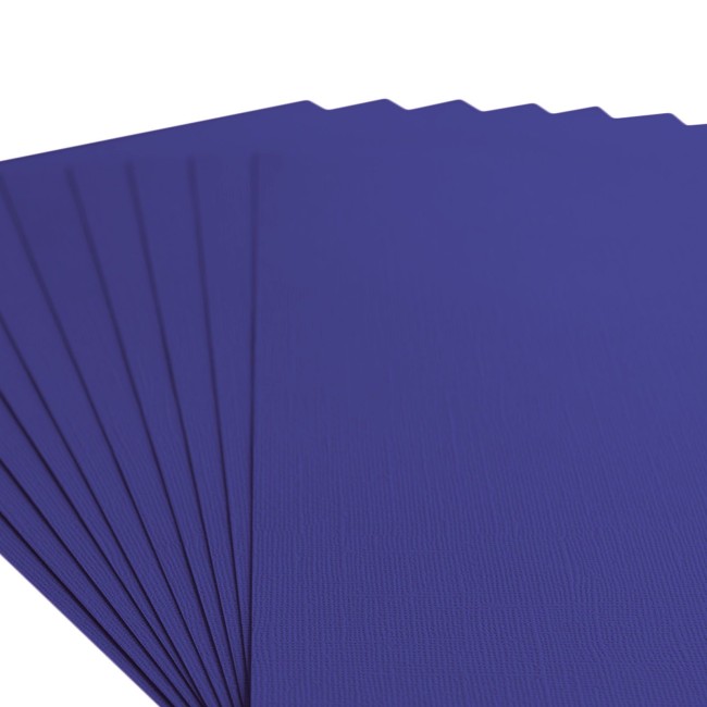 Gros plan sur le grain toilé du cardstock Florence A4 Ink 051