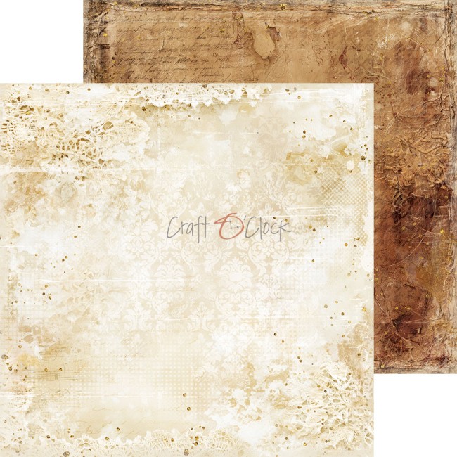 Papier scrapbooking Shades of Nature 20,3x20,3 cm assortiment Craft o Clock - planche 9