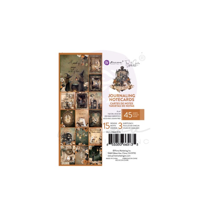 Cartes de journaling Made of Magic 7,6x10,2 cm Prima Marketing