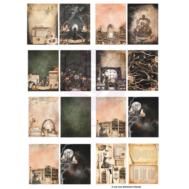 Papier scrapbooking Made of Magic 20,3x15,2 cm Prima Marketing - planche 2