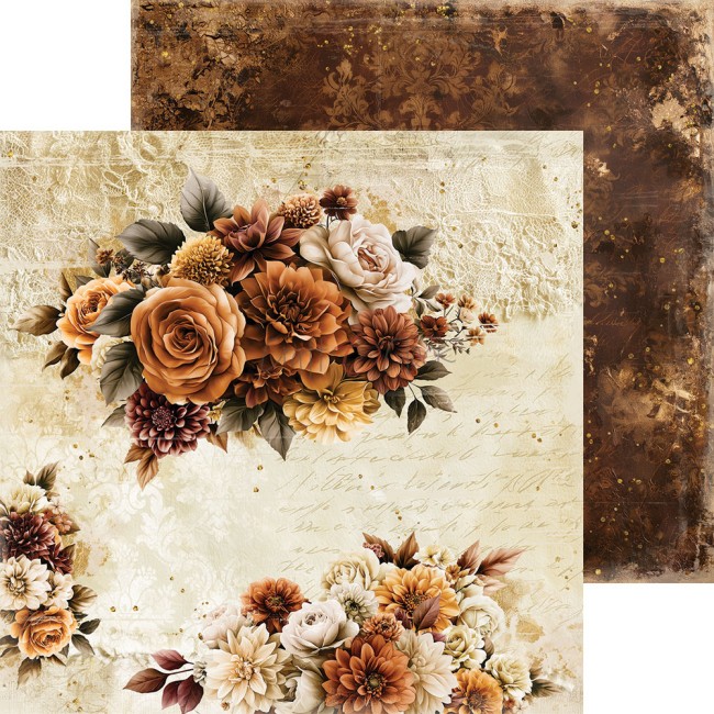 Papier scrapbooking Shades of Nature 20,3x20,3 cm assortiment Craft o Clock - planche 6